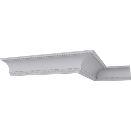 Ekena Millwork 4 1/4"H x 5 1/4"P x 6 3/4"F x 94 1/2"L Artis Egg and Dart Crown Moulding MLD04X05X06AR